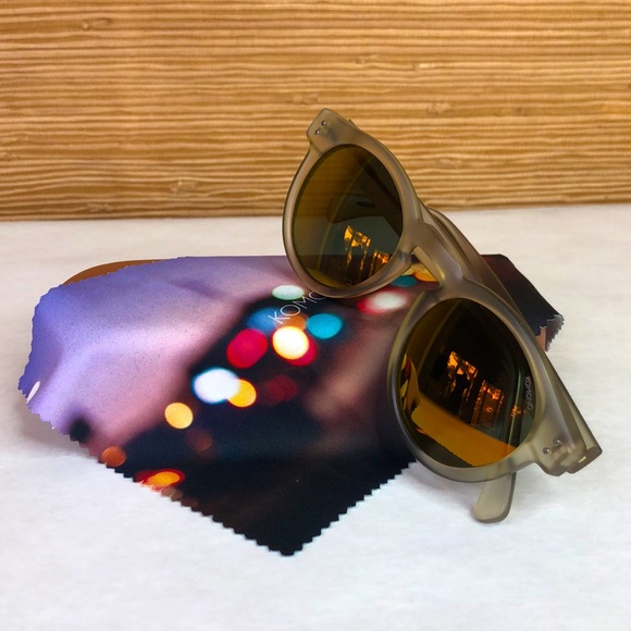 KOMONO Clement Frost Sunglasses NEW round UV400 main image 3